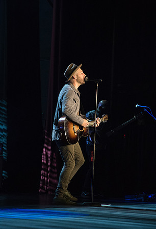 Songwriter and Singer, Mat Kearney, performs at BYU-Idaho.