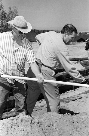 Construction of the Arboretum.