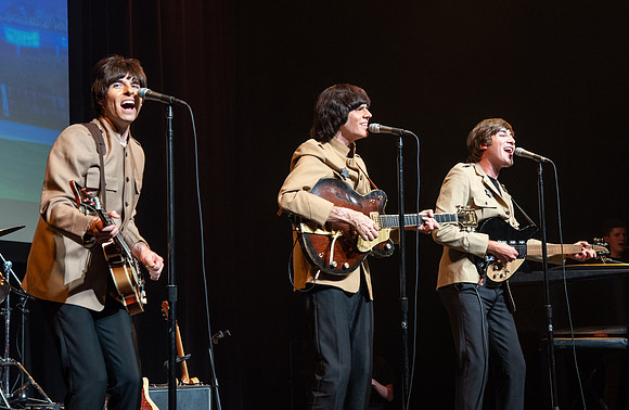 Beatles tribute band perfoms at BYU-Idaho.