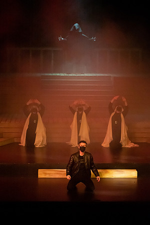 Macbeth performed with three other Shakespeare plays put on by BYUI theatre students for the Shakespeare festival.