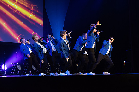 BYU Vocal Point performs at BYU-Idaho's Power to Become.