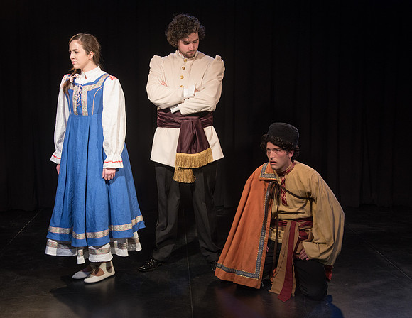 Students in the drama performance "A Winter's Tale"