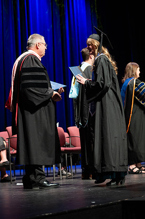 Graduates during convocation for the College of Academic Success & Interdisciplinary Studies. Speakers: Kevin Brower, Jenna Kate Wilson, Tyler Christensen