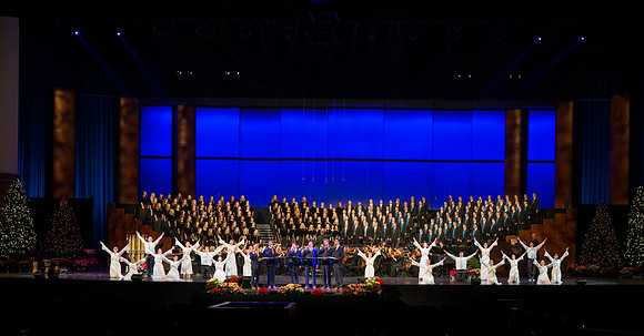 BYU-Idaho Choirs and Orchestra perform at A BYU-Idaho Christmas Concert featuring The King Singers.