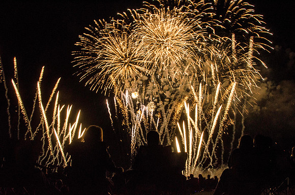 Celebrate America, an Independence Day Celebration at the Huntsman Springs Golf Course in Driggs, Idaho. It was free fun for everyone, bounce toys for kids and a concert featuring two of the original