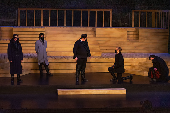Macbeth performed with three other Shakespeare plays put on by BYUI theatre students for the Shakespeare festival.