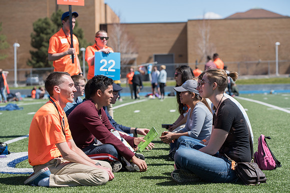 BYU-Idaho Get Connected, new students meeting their iTeam. Spring Semester