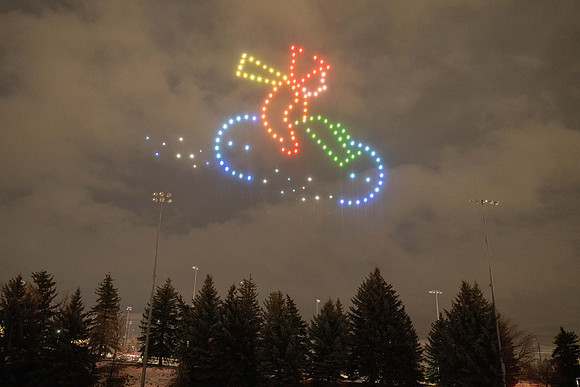 Winter Fest Drone Show - Feb 2025