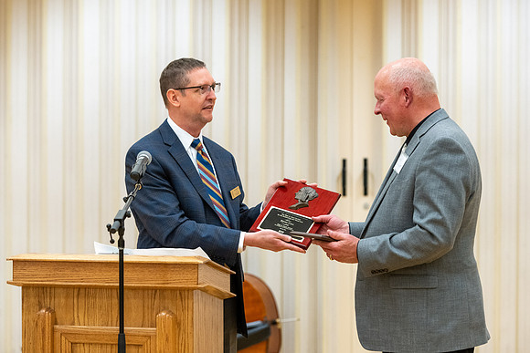 Eliza R. Snow Society, Evening of Honors, honoring Kevin Call for his years of service to the Arts.