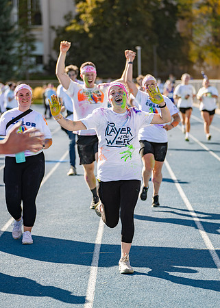 BYUI Color Run During Spirit Week