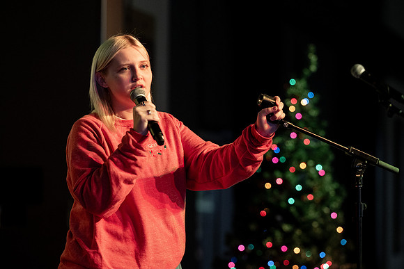 Christmas Tree lighting and festivities at BYU-Idaho.