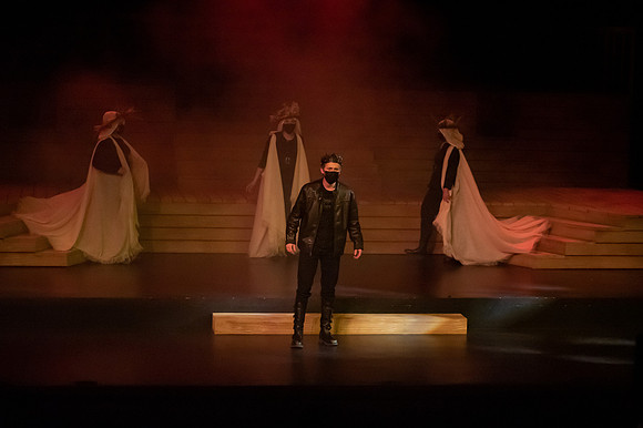 Macbeth performed with three other Shakespeare plays put on by BYUI theatre students for the Shakespeare festival.