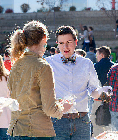 Alumni and students gather to commemorate a 125 years of Ricks College and BYU-Idaho.