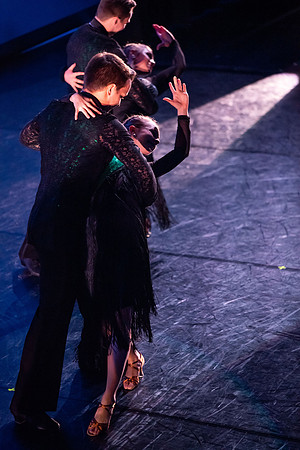 BYUI students dance in the multi-style performance, Extravadance.