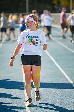 BYUI Color Run During Spirit Week