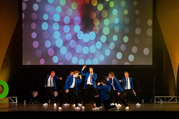 BYU Vocal Point performs at BYU-Idaho's Power to Become.