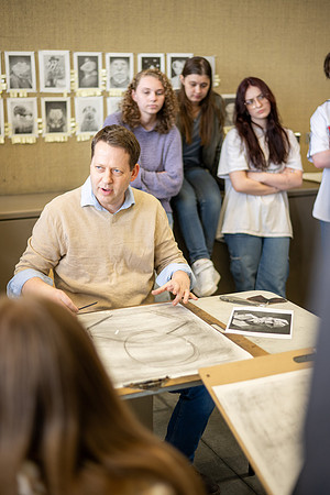 Classroom Interaction Head Drawing - Apr 2025