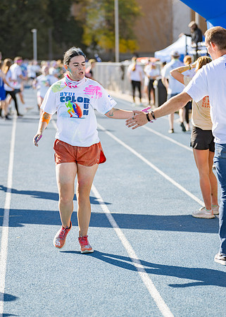 BYUI Color Run During Spirit Week
