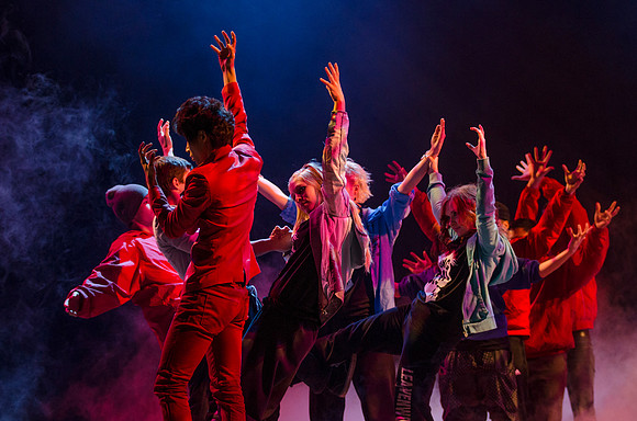 BYU-Idaho students perform at Battle of the Dance held in the Kirkham Auditorium