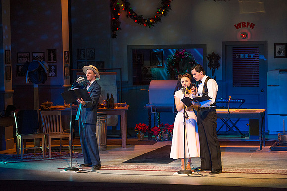 It's a Wonderful Life: A Live Radio Play, comes to life on stage at the Snow Drama Theater at BYU-Idaho.  It was written by Joe Landry and directed by Roger Merrill.