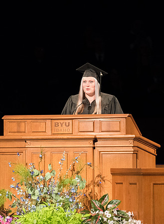 BYU-Idaho graduation, Spring Semester, 2019.