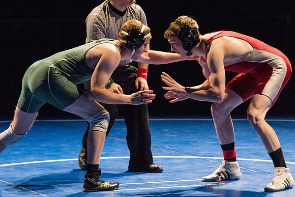 The Mens Competitive Wrestling Chamionship held by Student Activities.