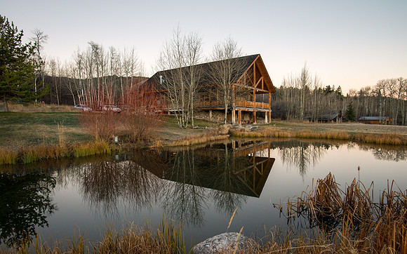 Retreat for teachers at the Sky Mountain Lodge in Victor, Idaho.