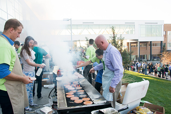 Welcome BBQ in the Amphitheatre