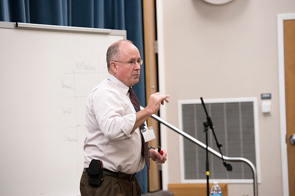 Mark Orchard talks about motivating students to be better.