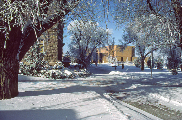 Ricks College Campus. January 1988.