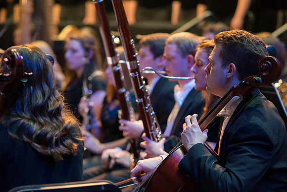 BYU-Idaho Choirs and Orchestra perform at A BYU-Idaho Christmas Concert featuring The King Singers.