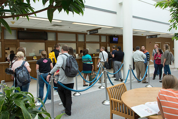 Students are back for Fall 2014 semester.