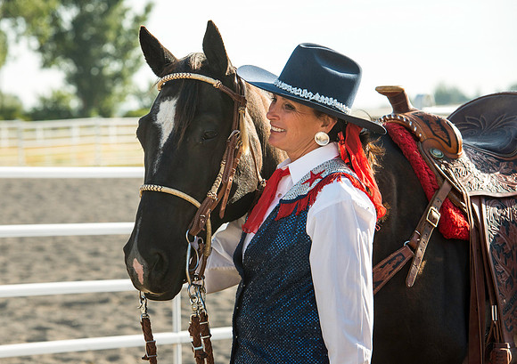 Julie Lee is an Americana horseback rider and has been affiliated with teaching at BYU-Idaho.