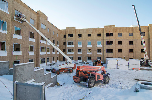 BYU-Idaho Housing, Center Square, Consruction Project.