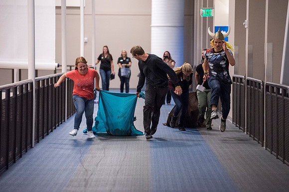 Students kick off the new semester with fun and games at i-Night.
