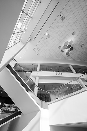 Interior of the BYUI Center.