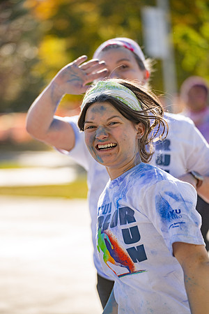 BYUI Color Run During Spirit Week