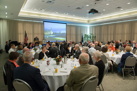 Nov, 9 2014, Ed and Arlene Williams were honored at Emeritus Breakfast.
