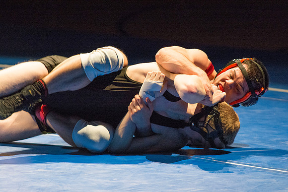 The Mens Competitive Wrestling Chamionship held by Student Activities.