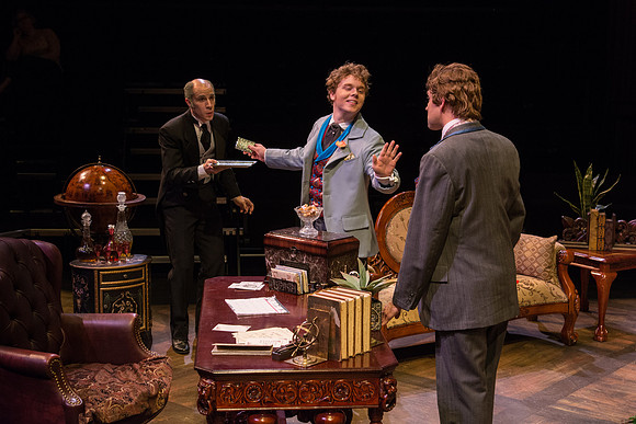 The cast of Brigham Young University-Idaho's production of "The Importance of Being Earnest" pose scenes and moments from the performance.