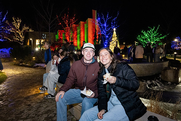 Christmas Tree lighting and festivities at BYU-Idaho.