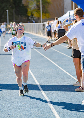 BYUI Color Run During Spirit Week