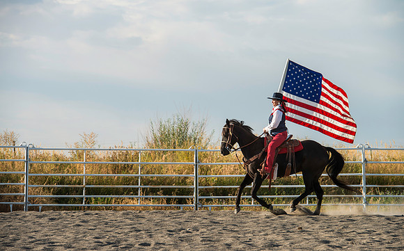 Julie Lee is an Americana horseback rider and has been affiliated with teaching at BYU-Idaho.
