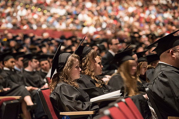 BYU-Idaho December 2013 graduation.