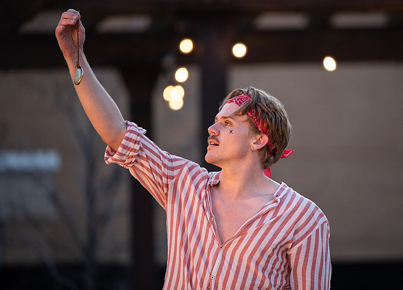 "Pan" performed by SALT Contemporary Dance, BYU-I, and the local community in the McKay library quad.