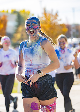 BYUI Color Run During Spirit Week