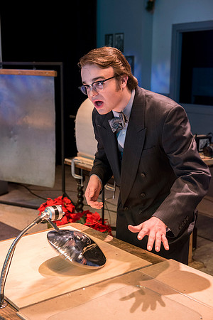 It's a Wonderful Life: A Live Radio Play, comes to life on stage at the Snow Drama Theater at BYU-Idaho.  It was written by Joe Landry and directed by Roger Merrill.