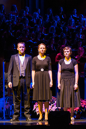 At the BYU-Idaho Christmas, the university dance department, choirs and orchestra, came together with guest artists Canadian Brass for a beautiful and uplifting show.