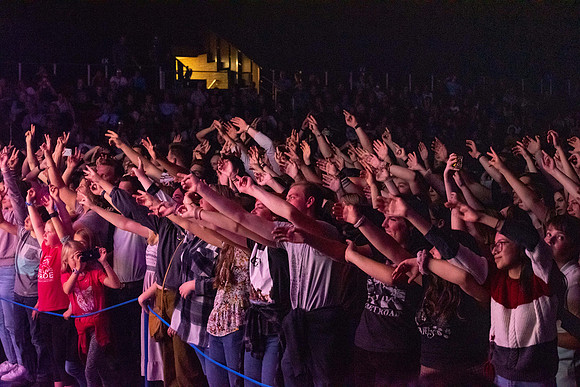 Beatles tribute band perfoms at BYU-Idaho.