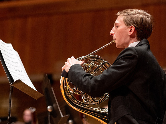 Symphony Band Concert in the Barrus Concert Hall, March 2022